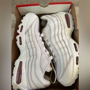 Nike Air Max 95 OG Big Bubble White University Red IB7936-100 Mens New Sz 11.5